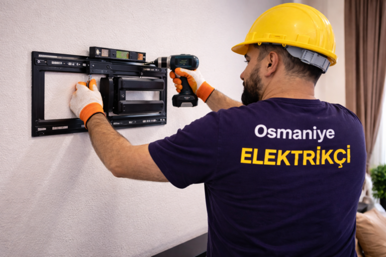 Osmaniye Tv Askı Aparatı Montajı
