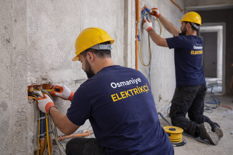 Osmaniye Elektrik Tesisatı Döşeme
